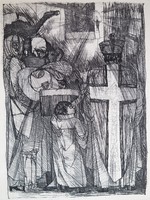 Béla Kondor (1931-1972): illustration III., Etching