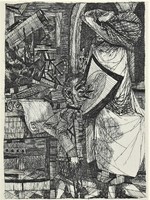 Béla Kondor (1931-1972): illustration I., Etching