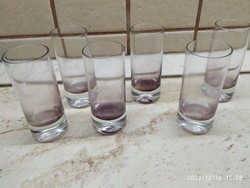 6 beautiful drinking glasses for sale!