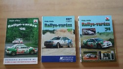Attila Földy: rally magic '96, '97, '98. 3 Book