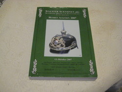 Stauffer auction 2007. Öszi, military category, auction catalog