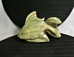 Káldor Aurél BŰV retro kerámia hal figura