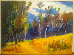 BARTOVICS JÓZSEF (Nagyvárad, 1935-2005) Erdőrészlet, 1984
