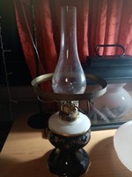 Petróleum lámpa porcelán (búra nélkül)