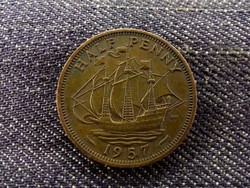 Anglia II. Erzsébet 1/2 Penny 1957 (id8833)