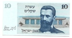 10 sheqalim shékel 1980 Izrael aUNC