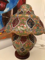 Camel skin lamp, hand painted, the lamp body also lights up, beautiful