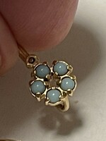 Rare daisy 14 kr gold earrings for sale! Price: 20,000.-