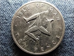 Man-sziget II. Erzsébet 10 penny 1976 PM (id57587)