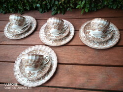 4 Personal English breakfast sets for sale!