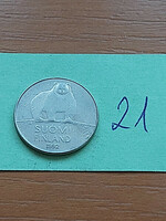 Finland 50 pennies 1992 m, polar bear 21