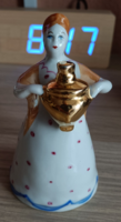 Szovjet Dulevo porcelán figura