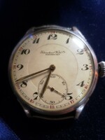Iwc schaffhausen split second wristwatch pocket watch installation