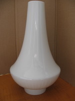 Retro op art scherzer porcelain white vase