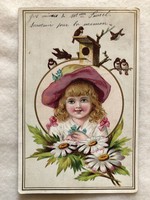 Antik hosszúcímzéses litho képeslap - 1904                             -2.