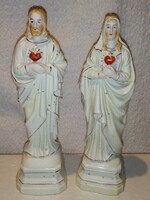 Antique, numbered, suentes in pairs, porcelain figures, statues, favors.