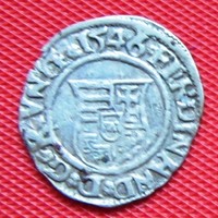 I.Ferdinánd / 1526-1564 / silver denarius 1546 k-b
