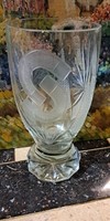 Skála-Coop nagyméretű kristály váza . ( Demján Sándor tulajdona volt )