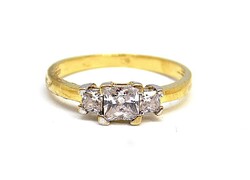 Köves arany gyűrű (ZAL-Au107031