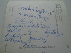 D192273 rezi gyöngyös gyöngyös outlaw csárda - addressed to lajos szentiványi with many signatures