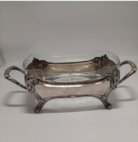 Silver German jardiniere with Art Nouveau lines