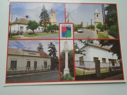 D192283 postcard - small village