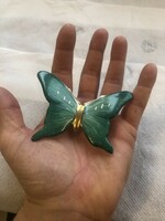 Applied art ceramic butterfly from Herend