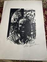 A print signed by Zoltán Varga is for sale!