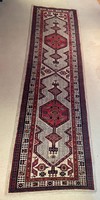 Kézi csomózású Serab perzsa futó szőnyeg, 340*97 cm