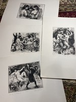 Iván solid 4 (extra) etchings for sale!
