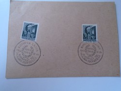 D192461 commemorative stamp on Lajos Kossuth 1944 field postal postcard