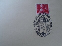 D192495  Alkalmi bélyegzés - Hírös Város Ünnepi Napjai - Kecskemét  1948
