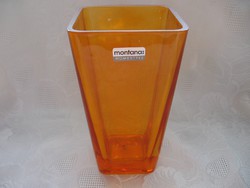 Montana homestyle orange vase
