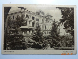 Régi képeslap: Balatonfüred, Erzsébet-szálló (1944)