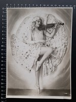 Régi Edith Denis nagyméretű női táncos fotó