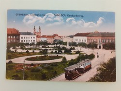 Old postcard subotica Subotica photo postcard