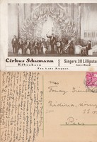 Schumann Cirkus Köbenhavn Singers 30 Liliputaner 1930   .Posta van !