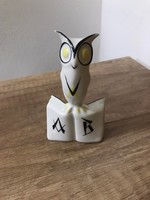 Raven house porcelain art deco owl