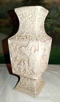 Starting from HUF 1! China, carved sandstone vase! 24 cm high!