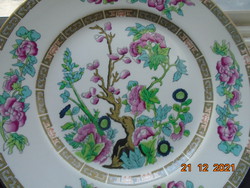 1930 Maddock decorative oriental flower patterned English plate