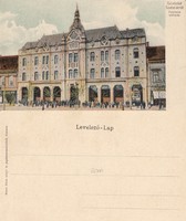 Szatmár Pannónia szálloda kb 1910  .Posta van !