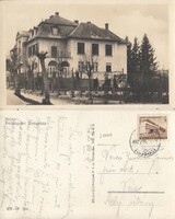 Hévíz financial officer's hospital 1930-52. There is a post office!
