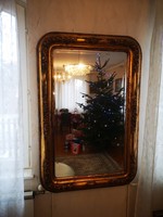 Antik biedermeier tükör Eredeti antik 1800-as évek hatalmas méretű impozáns laparany.