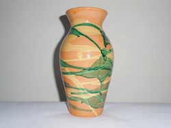 Vase - folk folk art handicraft clay, earthenware, ceramic - 20 cm high