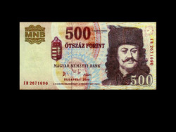 500 FORINT -1956-OS JUBILEUMI BANKJEGY - 2006