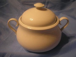 N23 antique Hungarian porcelain marked .Landland retro stew, soup bowl for sale