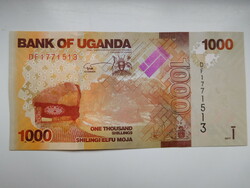 Uganda 1000 shilings 2016 UNC