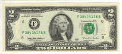 2 dollár 1995 USA UNC
