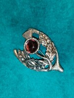 Thistle, flower brooch (621)
