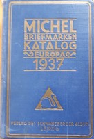 1937 michel europa stamp catalog